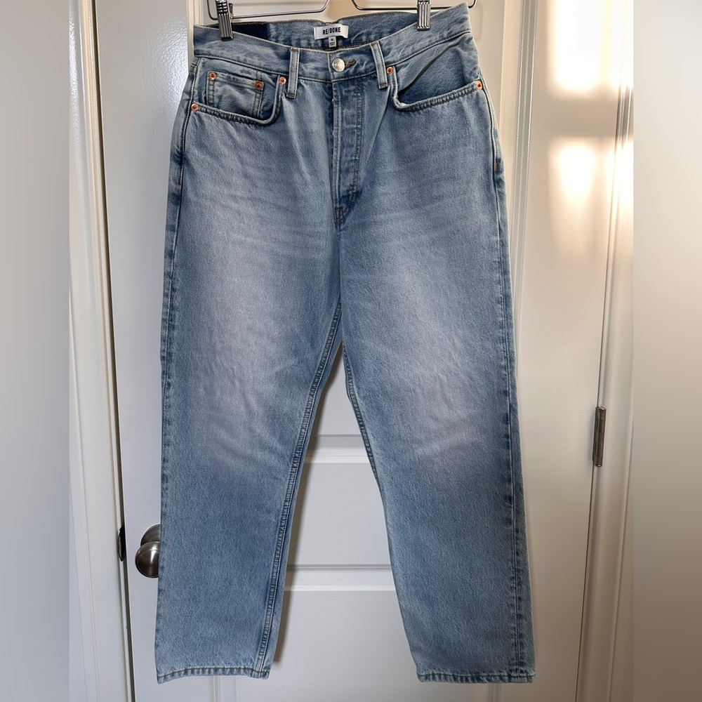 Redone 70s Stovepipe Jeans Light Wash